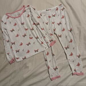 Kyle Baby Bamboo Pajamas Butterflies